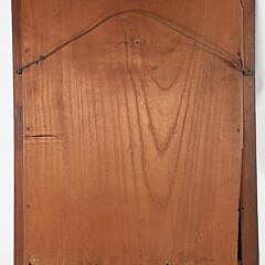 Antique Mahogany Barley Twist Wall Mirror