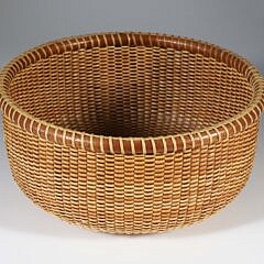 Stanick Round Open Nantucket Basket, circa 2007