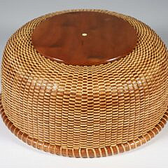 Stanick Round Open Nantucket Basket, circa 2007