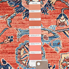 Antiqued Bijar “Maritime” Theme Hand Knotted Wool Oriental Carpet Rug