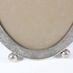 Gorham Sterling Silver Oval Easel Frame