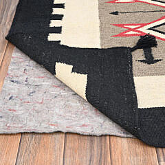 American Indian Navajo Style South West Geometric Design Flat Weave Hand Woven Wool Rug