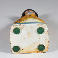 Cast Iron Painted Contemporary Old Salt Doorstop