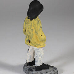 Cast Iron Painted Old Salt Doorstop