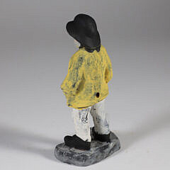 Cast Iron Painted Old Salt Doorstop