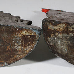 U.S.S. Constitution Painted Cast Iron Bookends