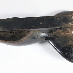 Vintage Cast Iron Whale’s Tail Fluke Door Knocker
