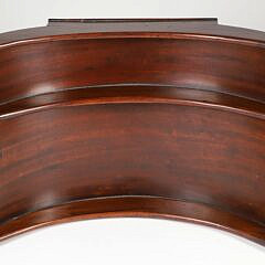 English Regency Mahogany Cheese Caddy, 19th Century