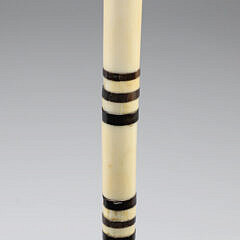 Whaler Made Knob Grip Walking Stick, 19th Century