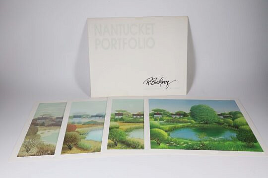 R. Bushong Serigraphs of the Four Seasons 