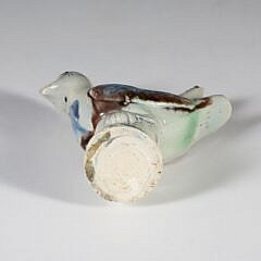 Porcelain Bird Fern Whistle, 18th Century