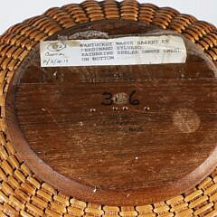 Ferdinand Sylvaro Tall Open Nantucket Waste Basket