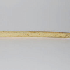 Whaler Made Smooth Grip Walking Stick, 19th Century