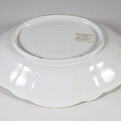 Worcester Oval Serving Platter, circa 1800