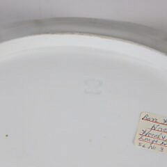 Worcester Oval Serving Platter, circa 1800