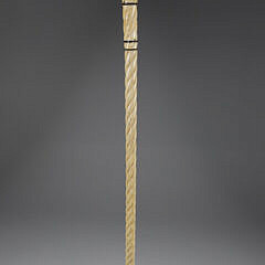 Whaler Made Knob Grip Walking Stick, 19th Century