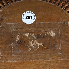 William Appleton Open Round Swing Handle Nantucket Basket