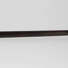 Whaler Made Pommel Grip Inlaid Walking Stick, 19th Century