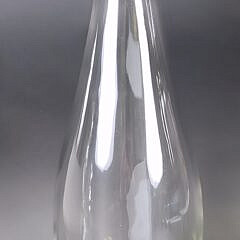 Two Vintage Oversized Wine Bottles