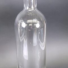 Two Vintage Oversized Wine Bottles