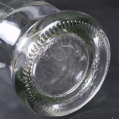 Two Vintage Oversized Wine Bottles