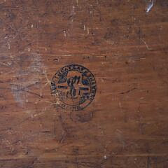 Two Antique Shaker Oval Handle Sewing Box Baskets