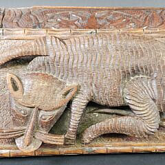 Antique/Vintage Profusely Carved Box, 20th century