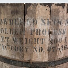 Vintage Nantucket Milk Barrel