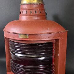 Giant Perkins Antique Port Ships Light Lantern