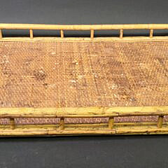 Vintage English Bamboo Serving Tray