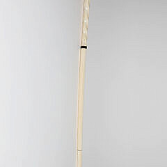 Whaler Made Clenched Fist Holding Ball and Wrapped Serpent Walking Stick, 19th Century