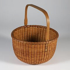 Sherwin Boyer Round Swing Nantucket Basket
