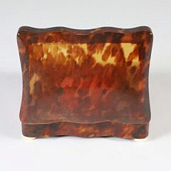 British Regency Antique Tortoiseshell Box, 19th Century
