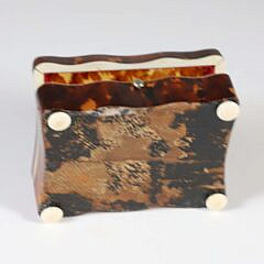 British Regency Antique Tortoiseshell Box, 19th Century