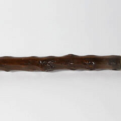 Whaler Made Naughty Nelly Cane, 19th Century