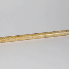 Whaler Made Clenched Fist Walking Stick, 19th Century