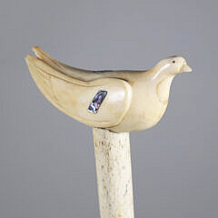Whaler Made Peace Cane, 19th Century