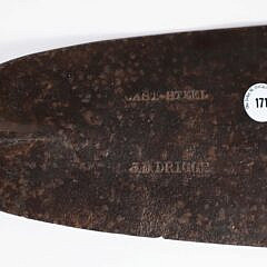 Cast Steel “J.D. Driggs” Blubber Spade, 19th Century