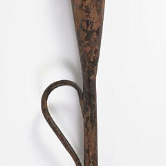 Cast Iron Double Flue Harpoon, 19th Century