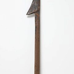 Cast Iron Double Flue Harpoon, 19th Century