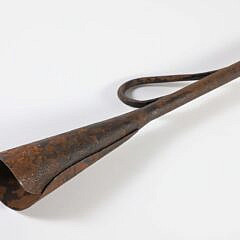 Cast Iron Double Flue Harpoon, 19th Century