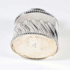 Edwardian Sterling Silver Tea Caddy, Atkin Brothers, Sheffield, 1904