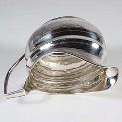 George III Irish Sterling Silver Creamer, Dublin, 1805