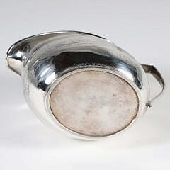 George III Irish Sterling Silver Creamer, Dublin, 1805