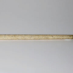 Whaler Made Clenched Fist Walking Stick, 19th Century