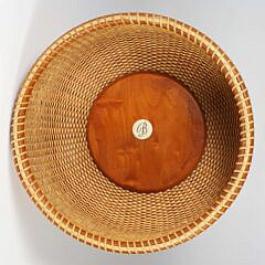 Stanick Round Open Nantucket Basket, circa 2007