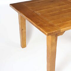 Modern Hepplewhite Style Extension Leaf Dining Table