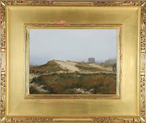Lori Zummo Oil on Board Landscape "Fogged On"