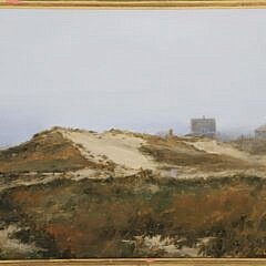 Lori Zummo Oil on Board Landscape “Fogged On”