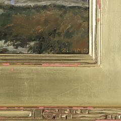 Lori Zummo Oil on Board Landscape “Fogged On”